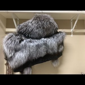 Zhondra Rhodes beaded  fur (authentic)